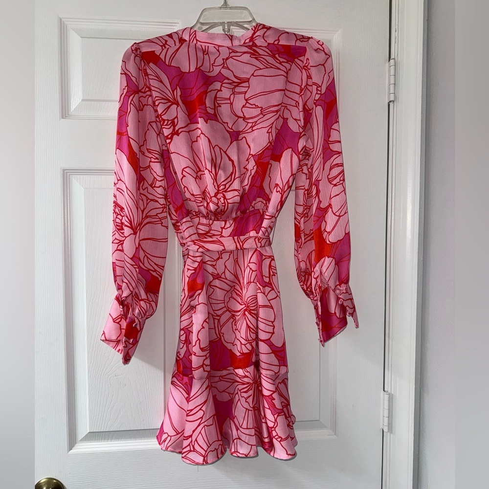 Pink and Red Boston Proper Dress! - Picture 6 of 6